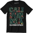 thumbnail image 1 of California Republic State Summer West Side Cali Men's Black T-Shirt, 1 of 4