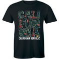 thumbnail image 1 of California Republic State Summer West Side Cali Men's Black T-Shirt, 1 of 4