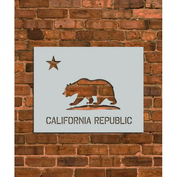 California Republic Stencil