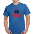 thumbnail image 1 of California Republic US State T-Shirt for Men - S M L XL 2XL 3XL 4XL 5XL Graphic Tee - California Clothes Collection Funny Cali Gift for Men, 1 of 2