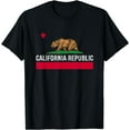 thumbnail image 1 of California Republic state flag T-Shirt, 1 of 3