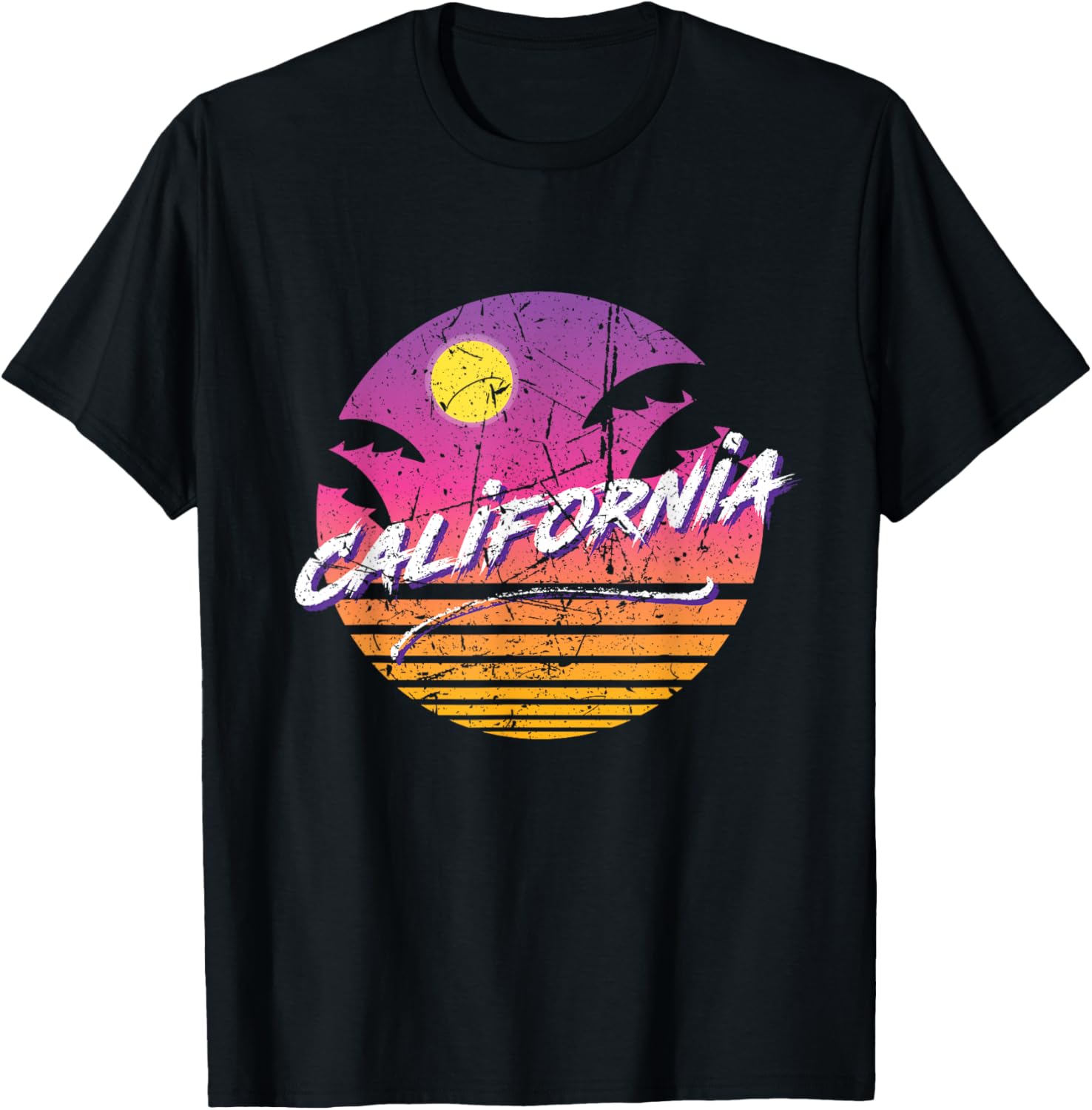 80’s/90’s White T-Shirt with Fish Graphics by Sun Sport