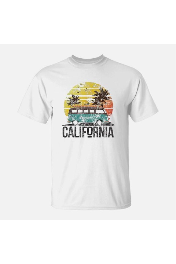 California Retro Surf TShirt