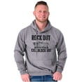 thumbnail image 1 of California Rock Out With Cellblock Unisex Plus Fleece Graphic Hoodie Brisco Brands 4X, 1 of 5