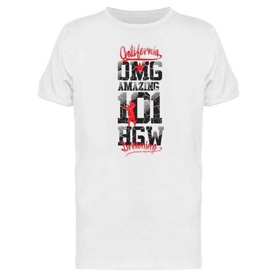 California Route 101 Hgw Tee Men's -Image by Shutterstock