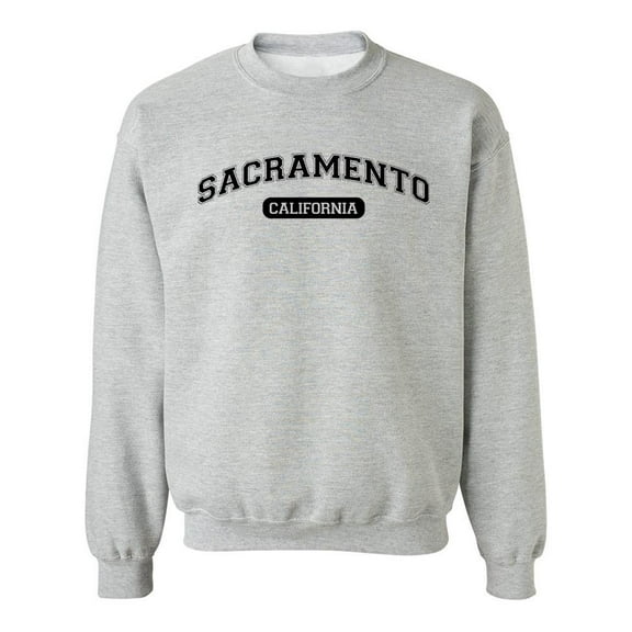 California, Sacramento Men Sweatshirt, Male 4X-Large