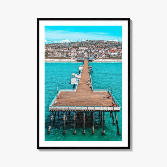 California San Clemente Fine Art Photo Pier Aerial County USA Poster ...