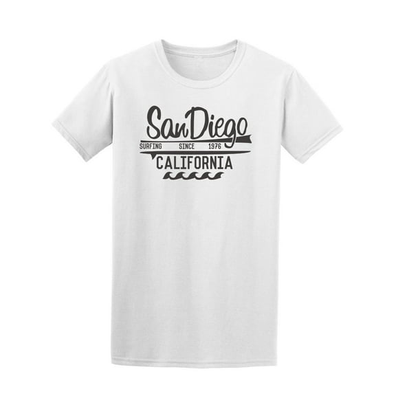 California San Diego Surf Sign Tee Men's -Image by Shutterstock