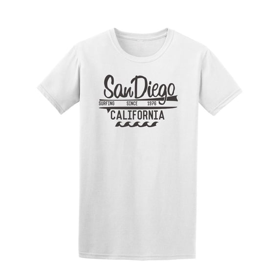California San Diego Surf Sign Tee Men's -Image by Shutterstock