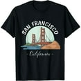 thumbnail image 1 of California - San Francisco Gift| Golden Gate Bridge Souvenir T-Shirt, 1 of 7
