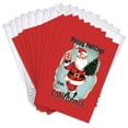 thumbnail image 1 of California Santa Hometown Holiday Greeting Cards | 20 Pack Bulk Set (4x6), 1 of 6
