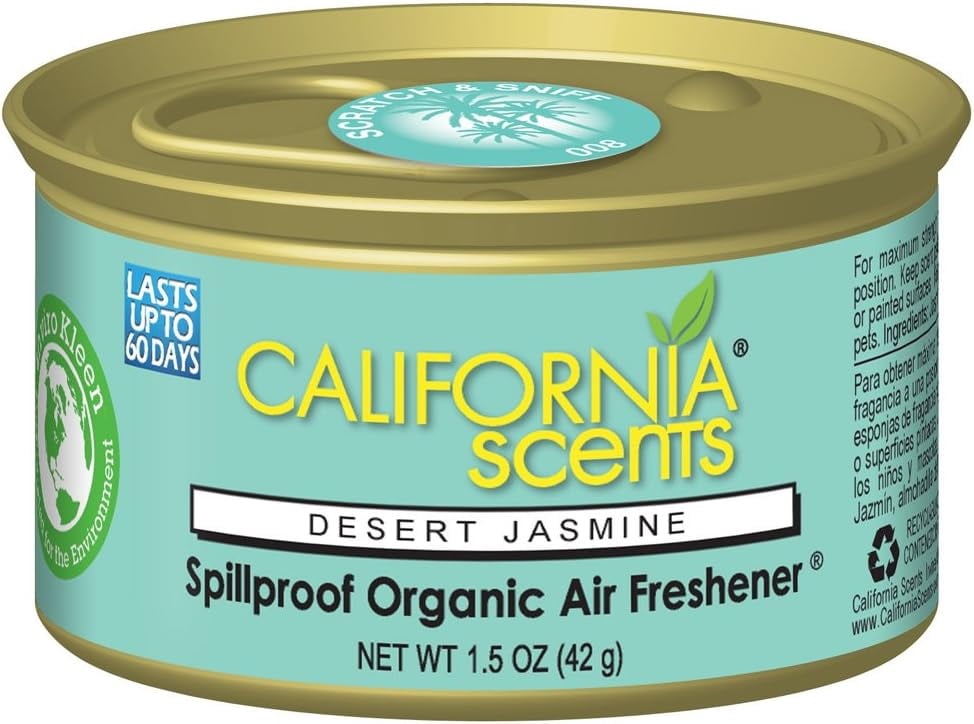 California Scents Spillproof Can Air Freshener EcoFriendly Odor