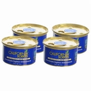 California Scents Spillproof Organic Canister Air Fresheners Newport New Car-4PK