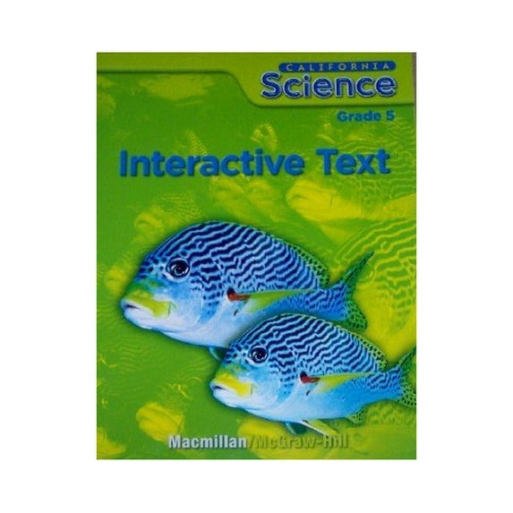 Pre-Owned California Science Grade 5 Interactive Text (Paperback) 0022860231 9780022860233