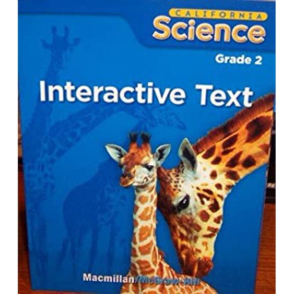 Pre-Owned California Science: Interactive Text Grade 2 (Student Edition), by Unknown Author, (Paperback), Textbooks, English