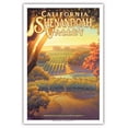 thumbnail image 1 of California Shenandoah Valley Wineries - California Vineyards Wine Country Art by Kerne Erickson - Master Art Print (Unframed) 12in x 18in, 1 of 4