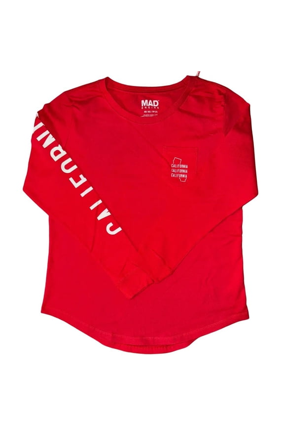 California Silo Outline Juniors' Long Sleeve T-Shirt