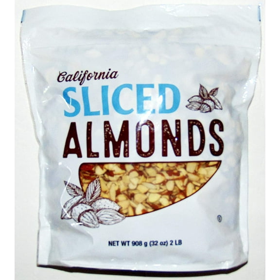 California Sliced Almonds, 2 Pounds