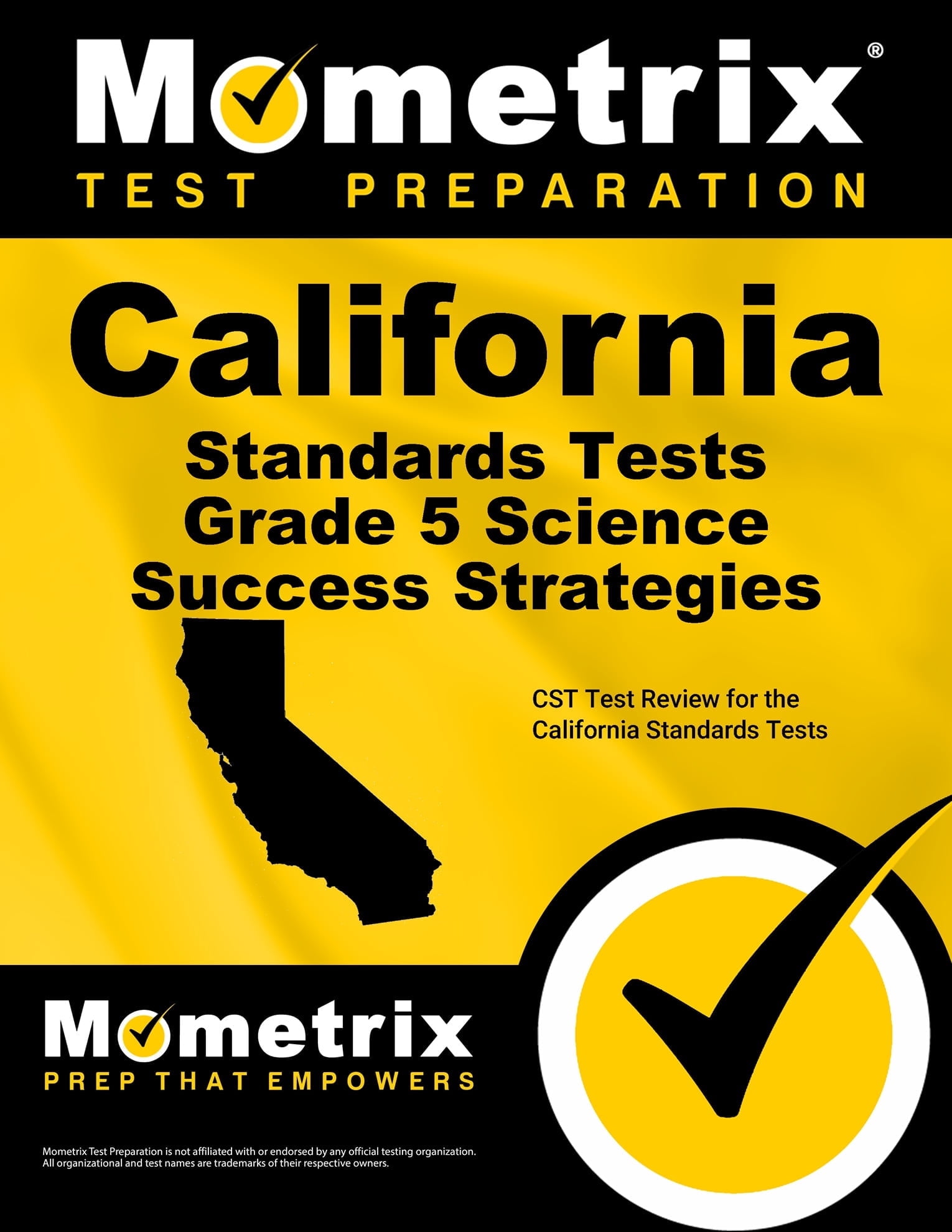 California Standards Tests Grade 5 Science Success Strategies Study ...