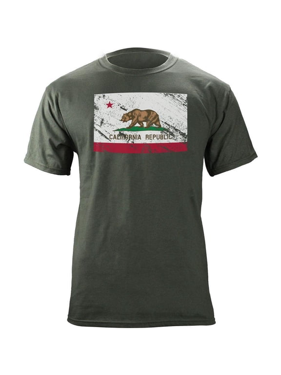 California State Flag Distressed T-Shirt