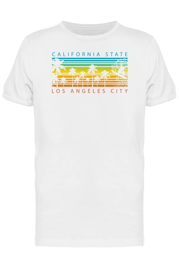 California State Graphic T-Shirt Men -Image by Shutterstock, Male x-Large