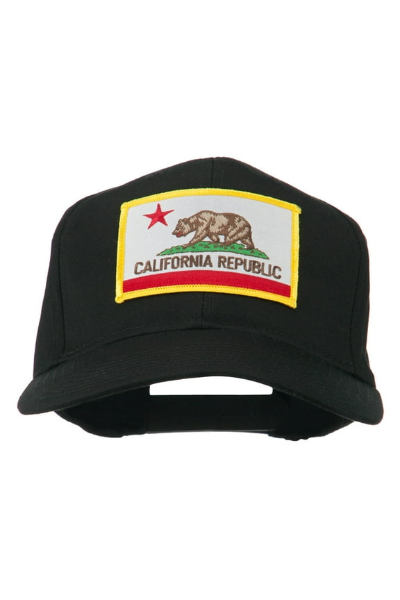 California State High Profile Patch Cap - Black OSFM