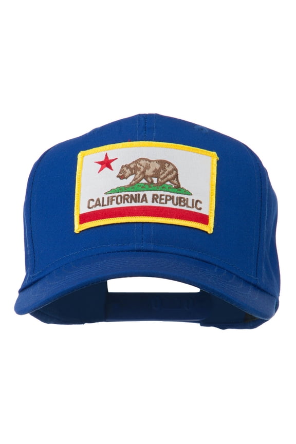 California State High Profile Patch Cap - Royal OSFM