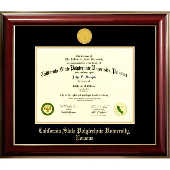 California State Polytechnic University, Pomona Classic Diploma Frame