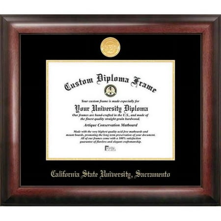 California State Sacremento University Gold Embossed Diploma Frame