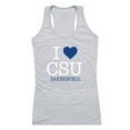 thumbnail image 1 of California State University Bakersfield Roadrunners Women I Love Tank Top, Heather Grey - Small, 1 of 1