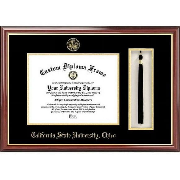 California State University, Chico 8.5" x 11" Tassel Box and Diploma Frame