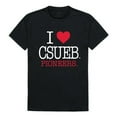 thumbnail image 1 of California State University, East Bay I Love T-Shirt, Black - 2XL, 1 of 1
