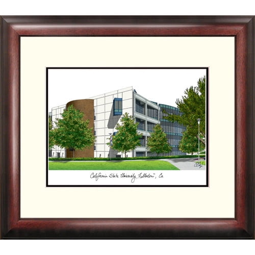 California State University, Fullerton Alumnus Framed Lithograph