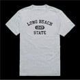 thumbnail image 1 of California State University Long Beach Beach Distressed Arch College T-Shirt, Heather Grey - Large, 1 of 1