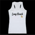 thumbnail image 1 of California State University Long Beach Beach Script Tank Top, White - Medium, 1 of 1