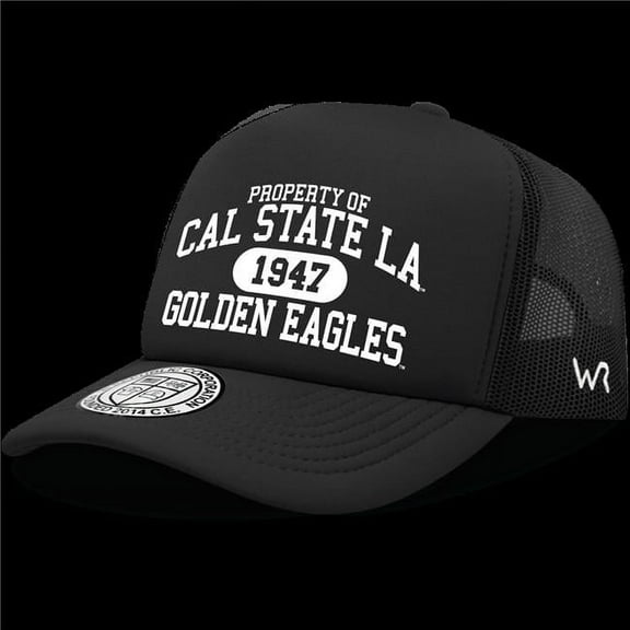 California State University Los Angeles Golden Eagles Property of College Caps, Black