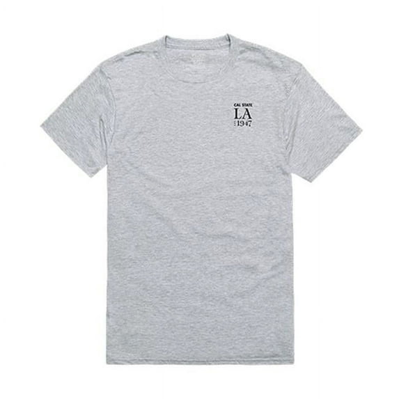 California State University - Los Angeles Practice Tee Shirt - Heather Gray - Small