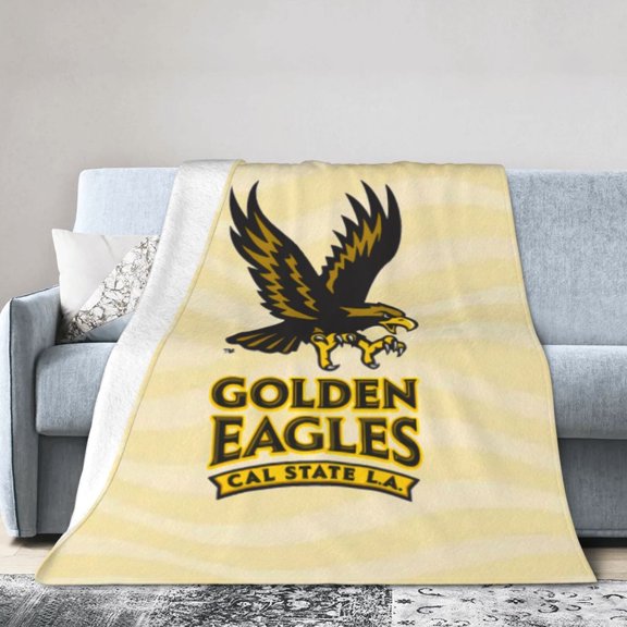 California State University-Los Angeles Ultra-Soft Micro Fleece Blanket Multi-Size Flannel Blanket