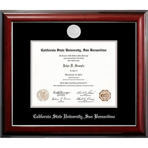 California State University, San Bernardino Classic Diploma Frame