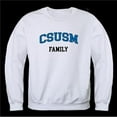 thumbnail image 1 of California State University, San Marcos Cougars Family Crewneck Sweatshirt, White - 2XL, 1 of 1