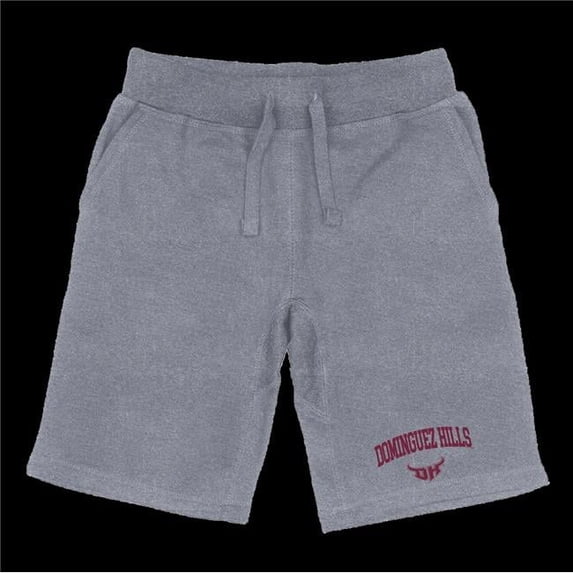 California State University, San Marcos Dominguez Hill Toros Seal Shorts, Heather Grey - 2XL