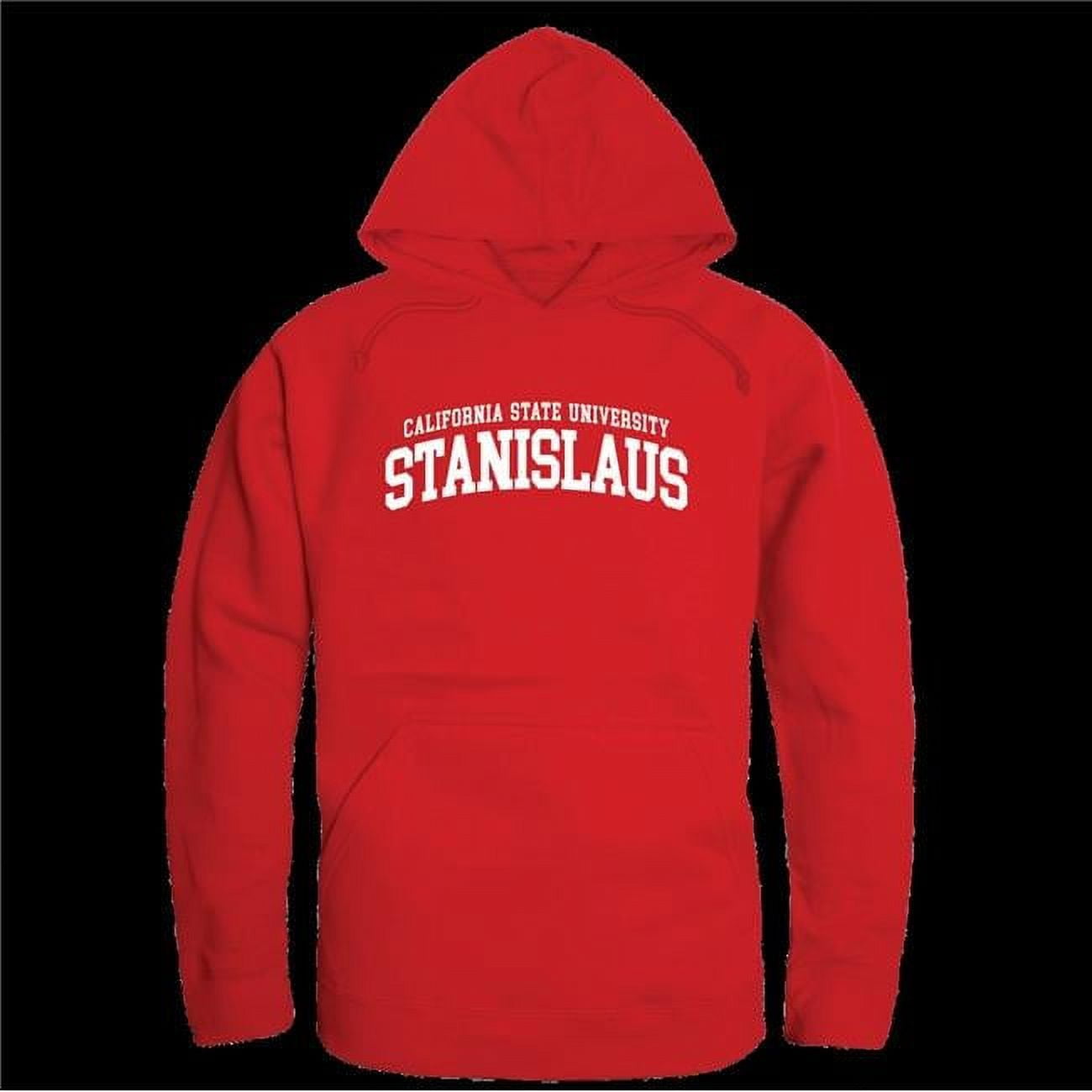 California State University, Stanislaus Warriors Seal Hoodie, Red