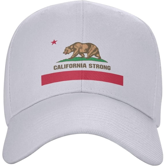 California Strong Trucker Hat California Strong Los Angeles Strong Wildfire 2025 Curved Brim Baseball Caps