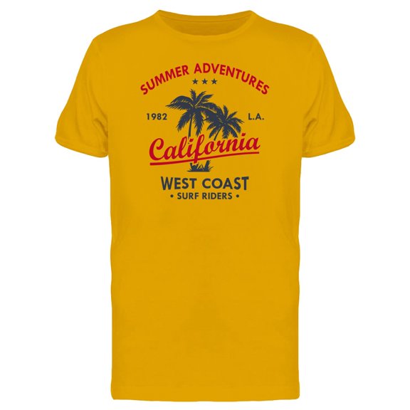 California Summer Adventures Tee Men's -Image by Shutterstock