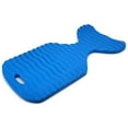 thumbnail image 1 of California Sun Deluxe Unsinkable Ultra Soft Foam Cushion Pool Whale Tail Chair (Ocean Blue), 1 of 4