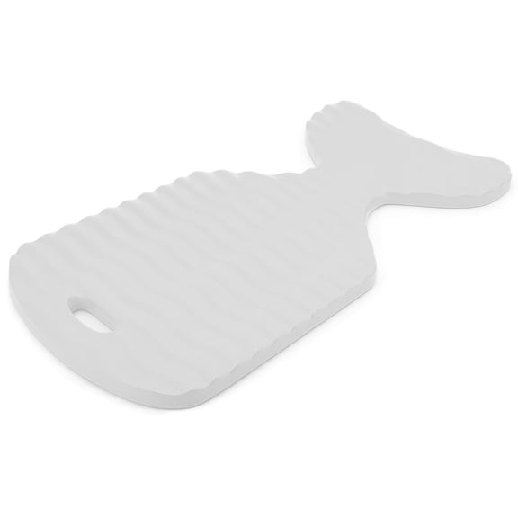 California Sun Deluxe Unsinkable Ultra Soft Foam Cushion Pool Whale Tail Chair (Polar White)