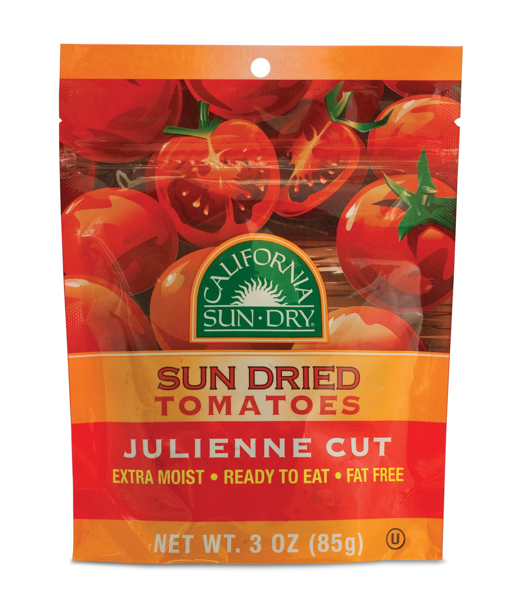 California Sun Dry SunDried Tomatoes Julienne Cut, 3 ounce cello bag