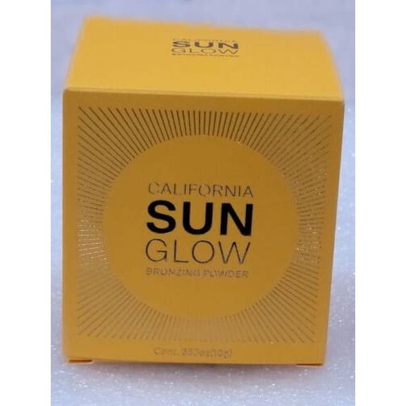 California Sun Glow Bronzing blush powder 0.353 oz 10g Sealed & Boxed - New packaging