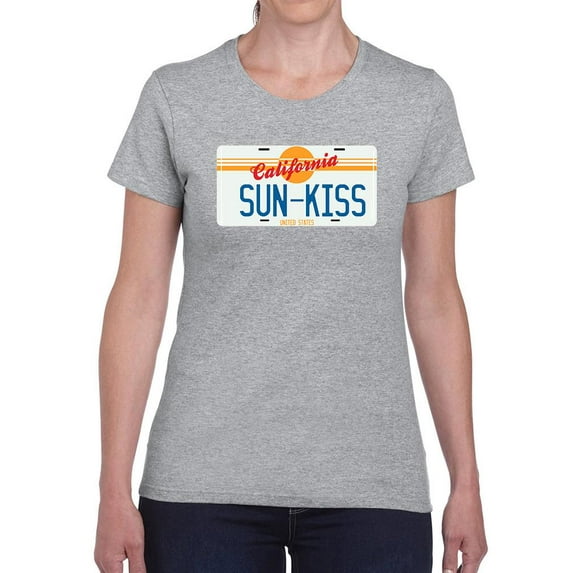 California Sun-Kiss T-Shirt Women -Image by Shutterstock, Female Large