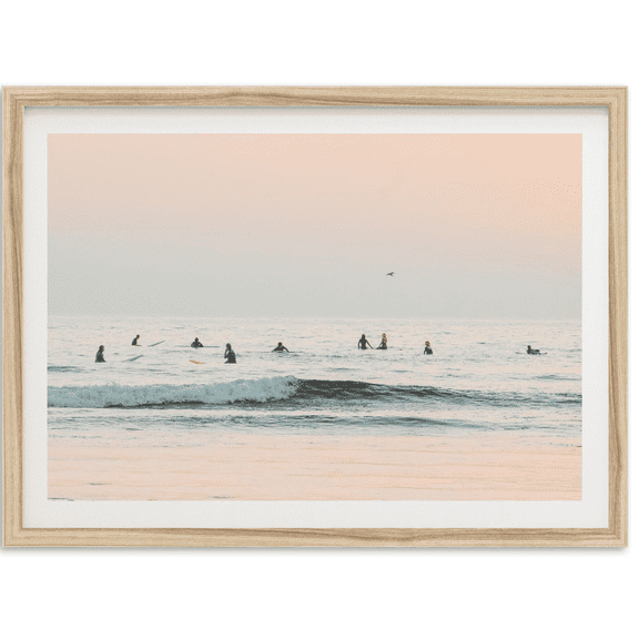 California Surf Coastal Beach Poster, Poster Only, Poster Home Decor, Poster Only